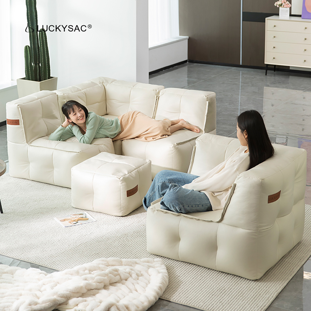 Sectional Bean Bag Sofas | LUCKYBOY